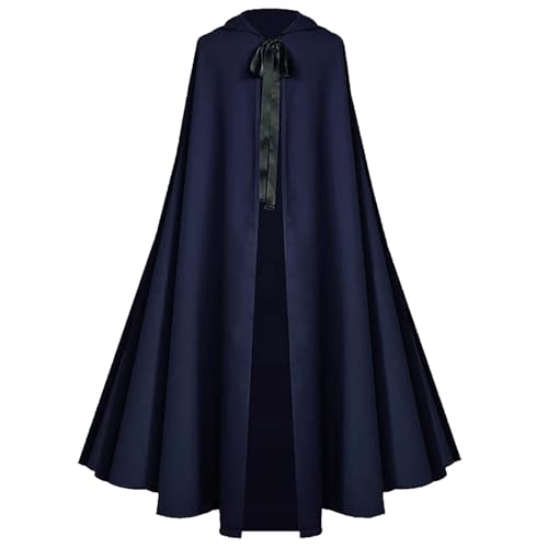 Kapuzenumhang Halloween Erwachsene Krawatte vorne Cartoon Schal Festival Party Robe Bühnenaufführung Umhang Gothic Mittelalter Kleidung Kapuzenumhang Halloween Erwachsene Krawatte vorne Cartoon Schal Festival Party Robe Bühnenaufführung Umhang Gothic Mittelalter Kleidung von Generisch
