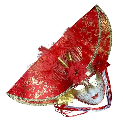 Karneval Karneval Outfits Gefälschte Blumenparty Venezianische Federn Narrenball Maskerade Ball Kostüm Zubehör Kopfbedeckung Outfit Maske Maskerade Ball Maske 2025 Karneval Masken Karneval Karneval Outfits Gefälschte Blumenparty Venezianische Federn Narrenball Maskerade Ball Kostüm Zubehör Kopfbedeckung Outfit Maske Maskerade Ball Maske 2025 Karneval Masken von Generisch