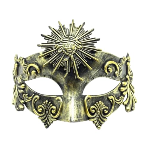 Karneval Party Karneval Retro Gladiator venezianische Dekorationen Ball Maskerade Kostüm Kostüme Masken Kopfbedeckung Maskerade Kostüm Outfit 2025 Maskerade Maske für Frauen Zubehör von Generisch