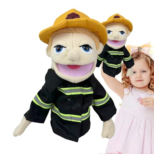 Karriere -Handpuppen, Arztpuppen, weiche Plüsch -Handpuppen, Plüschpuppe - Soft Lehrpuppen, Rollenspiel, Spielzeug, um Geschichten zu erzählen, IM -Spiel von Generisch