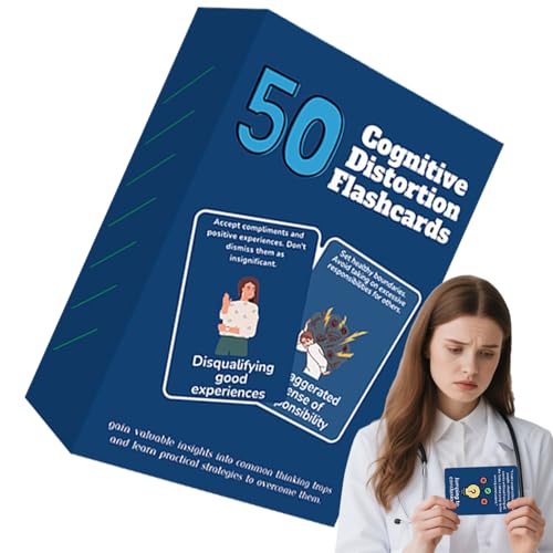 Karten | Fertigkeitentraining Kartenspiel | 50 Blatt Emotionsregulation Affirmations Lernkarten Für Jugendliche Erwachsene Frauen Männer Kinder von Generisch