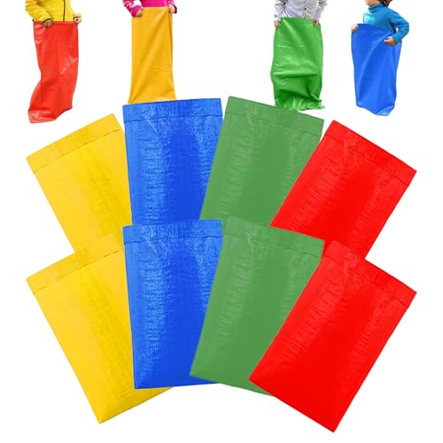 Kartoffel -Sack -Rennsäcke - 23,62 x 39,37 Zoll Spieltaschen für Familienfamilien, Mannschaftssportarten mit unterhaltsamen Sprungaktivitäten, Partyzubehör für Community -Event, Rasenaktivitäten PP Ma von Generisch