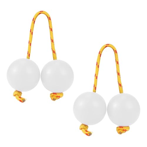Kashaka Shaker Ball - Kashaka Musikinstrument Rasselball | 2 Paar Musik Ei Rhythmische Ball Hand Percussion Instrumente für Partys, Hochzeiten, Shows von Generisch