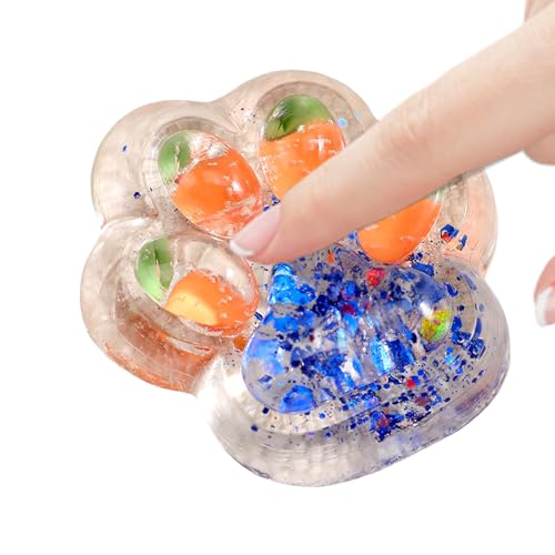 Katzenpfoten Squishy Spielzeug, Squeeze-Spielzeug, Lustiges Pinch-Fidget-Spielzeug Für Erwachsene Mit Katzenpfotenform, Ultraweiches Squeeze Spielzeugs, Katzenpfotens Squishy Spielzeugs von Generisch