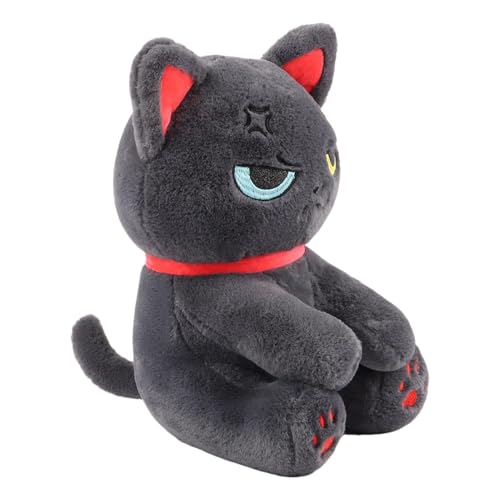Katzenplüschspielzeug, Katzengefüllte Spielzeug,Piratenkatze Huggable Puppe | Weiche gotische Tierpuppe, schlafender Begleiter, Desktop -Ornament für Kinder und Erwachsene, Heimdekoration Katzenplüschspielzeug, Katzengefüllte Spielzeug,Piratenkatze Huggable Puppe | Weiche gotische Tierpuppe, schlafender Begleiter, Desktop -Ornament für Kinder und Erwachsene, Heimdekoration von Generisch
