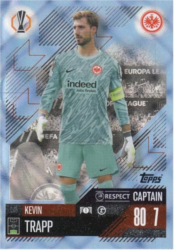Kevin Trapp Torwart & Kapitän Frankfurt Topps Crystal Parallel Fußball Sammelkarte 245 von Generisch