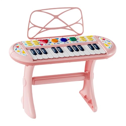 Keyboard Piano Kids, Musical 24 Keys Instruments Learning Keyboard Piano, Portable Recording Electronic Musical Instrument for Beginners, Girls, Fun Educational Toy for Early Music Development Keyboard Piano Kids, Musical 24 Keys Instruments Learning Keyboard Piano, Portable Recording Electronic Musical Instrument for Beginners, Girls, Fun Educational Toy for Early Music Development von Generisch