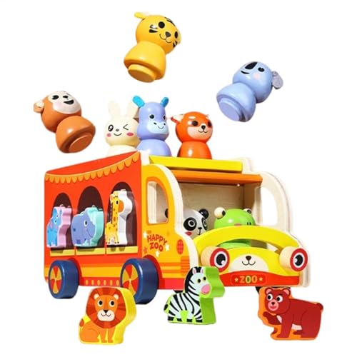 Kids Animal Toys, Circus Shape Game, Educational Playset, Shape Matching Game, Preschool Learning Toy Multi-function Animal Toys - Preschool Learning Activity Playset For Kids, Children, Boys, Toddler Kids Animal Toys, Circus Shape Game, Educational Playset, Shape Matching Game, Preschool Learning Toy Multi-function Animal Toys - Preschool Learning Activity Playset For Kids, Children, Boys, Toddler von Generisch