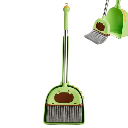 Kids Besen - 1 Set Kleinkindbroōm und Dustpan, Kinderbesen | Kinderpinsel Spielen - lustige Haushaltsaufgaben wie Reinigungsböden, Kamine und mehr zu Hause von Generisch