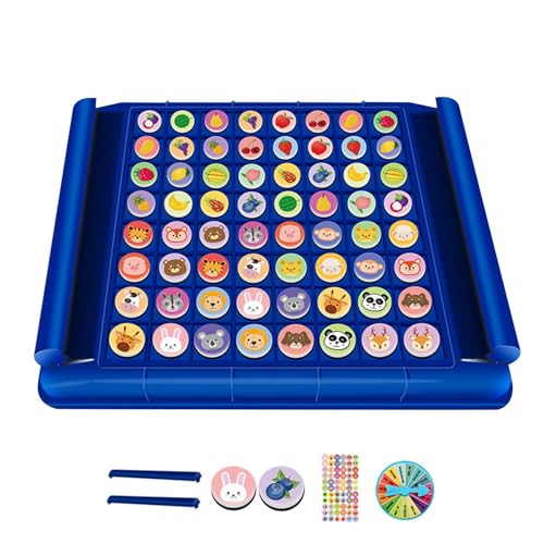 Kids Board Matching Chess, Challenging Double-Player Game, Strategic Matching Activity, 10.63x1.26x8.86 Inches Fun Educational Match Board Toy, for Kindergarten & Children Ages 3+ Kids Board Matching Chess, Challenging Double-Player Game, Strategic Matching Activity, 10.63x1.26x8.86 Inches Fun Educational Match Board Toy, for Kindergarten & Children Ages 3+ von Generisch