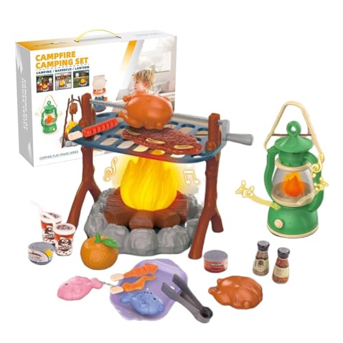 Kids Camping Playset, Pretend Play Kitchen Gear, Outdoor Adventure Toys, Realistic Campfire Accessories, Educational Role-Playing Fun, 30-Piece Set, Perfect for Boys and Girls 3-6 Kids Camping Playset, Pretend Play Kitchen Gear, Outdoor Adventure Toys, Realistic Campfire Accessories, Educational Role-Playing Fun, 30-Piece Set, Perfect for Boys and Girls 3-6 von Generisch