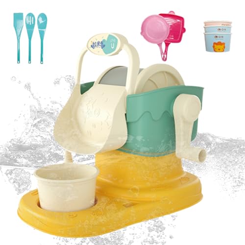 Kids Ice Cream Playset - Interaktives Spielzeug, tat Küchenzubehör | Fun--Set für Eltern-Kind-Bindung, perfekt für Geburtstag, kreatives Spiel für Kinder und Kleinkinder von Generisch