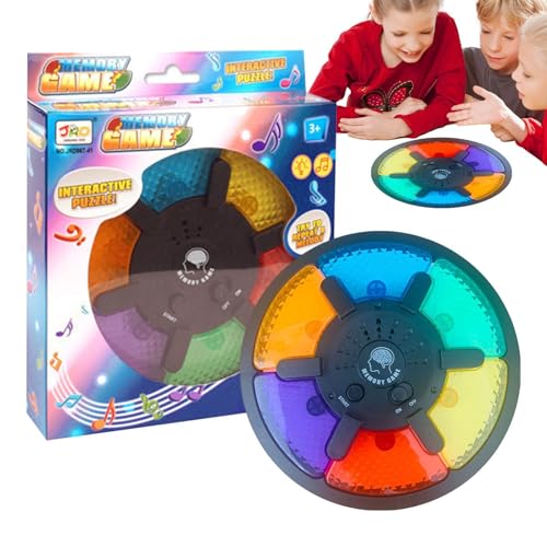 Kids Interactive Game, Light up Push Game, 16.5cm/6.5inches, Multiple Difficulty Levels, Portable Handheld, Reaction Training Toy for Travel, Camping, Entertainment Kids Interactive Game, Light up Push Game, 16.5cm/6.5inches, Multiple Difficulty Levels, Portable Handheld, Reaction Training Toy for Travel, Camping, Entertainment von Generisch
