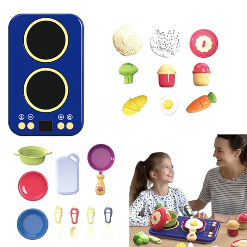 Kids Kitchen Playset, Spielen Essensets für Kids Kitchen | Küchenrollenspielzeug mit Klang und Licht,Interaktive realistische Bildungsspiele für Kindergarten Kindergarten Kinder Mädchen Mädchen Kids Kitchen Playset, Spielen Essensets für Kids Kitchen | Küchenrollenspielzeug mit Klang und Licht,Interaktive realistische Bildungsspiele für Kindergarten Kindergarten Kinder Mädchen Mädchen von Generisch