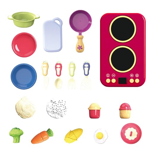 Kids Kitchen Playset, spielen Essensets für Kids Kitchen | Spielen Sie Küchenkit Kochspielzeug mit und Licht | Interaktive realistische Bildungsspiele für Kindergarten Kindergarten Kinder Mädchen Mädc Kids Kitchen Playset, spielen Essensets für Kids Kitchen | Spielen Sie Küchenkit Kochspielzeug mit und Licht | Interaktive realistische Bildungsspiele für Kindergarten Kindergarten Kinder Mädchen Mädc von Generisch