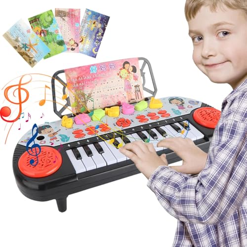 Kids Piano Keyboard - Kinder Keyboard Klavier | Kleinkind Klavier | Kleinkindklavier verschiedenen Funktionen | Musikspielzeug für Mädchen und im Alter von 3 bis 6 Jahren, Bildungsspielzeug Kids Piano Keyboard - Kinder Keyboard Klavier | Kleinkind Klavier | Kleinkindklavier verschiedenen Funktionen | Musikspielzeug für Mädchen und im Alter von 3 bis 6 Jahren, Bildungsspielzeug von Generisch