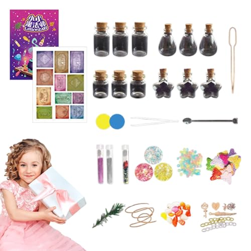 Kids Potion Kit, Potion Making Set for Kids, Fairy Potion Bottles Craft Toy, Science Magic Kit with Accessories, 9.84x7.48x1.77 inches Ideal for 8 Plus Year-Old Boys and Girls Kids Potion Kit, Potion Making Set for Kids, Fairy Potion Bottles Craft Toy, Science Magic Kit with Accessories, 9.84x7.48x1.77 inches Ideal for 8 Plus Year-Old Boys and Girls von Generisch