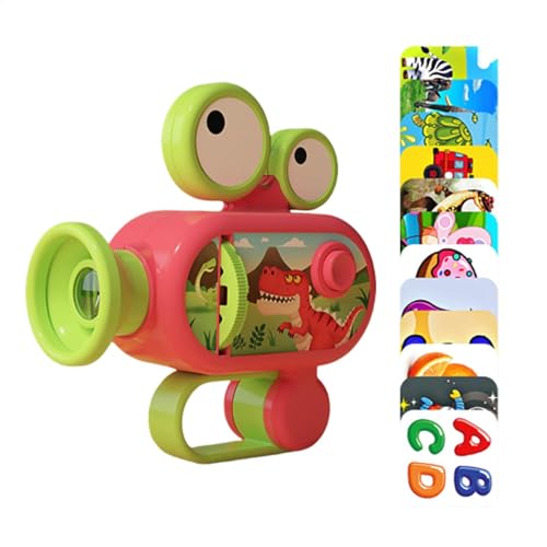 Kids Projector Toys - Compact LED Projector Taschenlampe | Projektionsgeschichtenspielzeug | Fun Cognition Gettime Toy | Pädagogische Projektorspielzeug | LED Projector Torch für Schlafzimmer, Spielzi Kids Projector Toys - Compact LED Projector Taschenlampe | Projektionsgeschichtenspielzeug | Fun Cognition Gettime Toy | Pädagogische Projektorspielzeug | LED Projector Torch für Schlafzimmer, Spielzi von Generisch