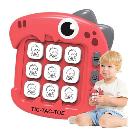 Kids Puzzle Games, 5 Modes Brain Teaser, 4.02x3.86 Inches Travels Puzzle Console Game, Adorable Sound Feedback, Interactive Travel Toys for Family Bonding von Generisch
