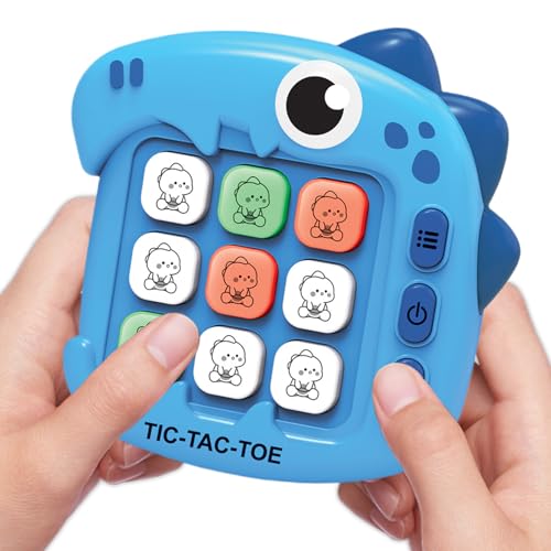 Kids Puzzle Games, 5 Modes Brain Teaser, 4.02x3.86 Inches Travels Puzzle Console Game, Adorable Sound Feedback, Interactive Travel Toys for Family Bonding von Generisch