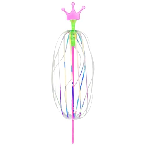 Kids Spinner Twirler, Spinner Wand für Kinder - Magic Twirler Rainbow Bubble Wand Spinner - Interaktives Spielblasenspielzeug, rotierender Stick für Innengarten im Freien im Freien von Generisch