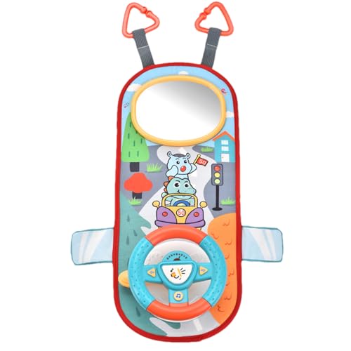 Kids Steering Wheel, Driving Wheel, 360° Rotation Interactive Sounds Vibrant Lights Portable Design Durable Material, Traffic Sound for Children 22.24x12.8x3.54inches Kids Steering Wheel, Driving Wheel, 360° Rotation Interactive Sounds Vibrant Lights Portable Design Durable Material, Traffic Sound for Children 22.24x12.8x3.54inches von Generisch