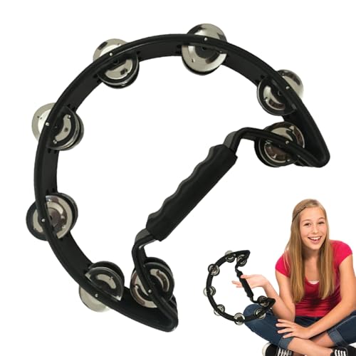 Kids Tamburin – Percussion Instruments Handheld Shaker Tamburine | Percussion Shaker für Musikbegeisterte, Erwachsene, Konzerte, Tänze von Generisch