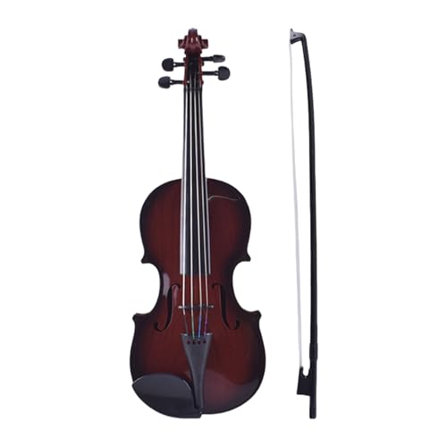 Kids Violine - 17x48cm Musical Toy, Anfängerinstrument | Realistische Kleine Kinder Für Mädchen, Tun Sie Sich Vor, Lernte Musikspielzeug Zu Spielen, Langlebige Leichte Praxis Geige Geburtstagsg von Generisch