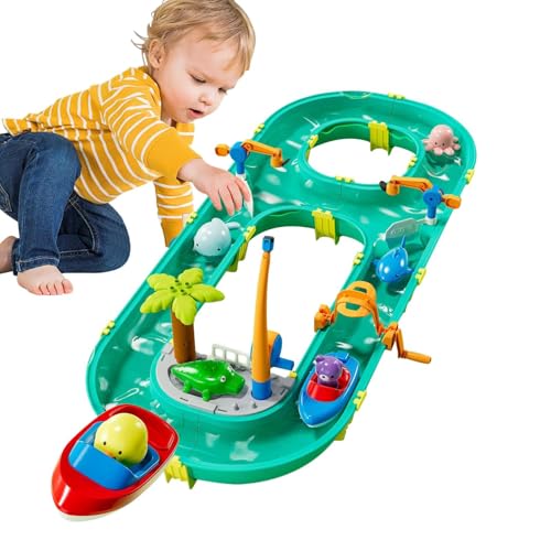 Kids Water Tische für außen - Interaktiver Wassertisch - Spielezubehör für Park School Playroom House Patio Classroom Camping von Generisch