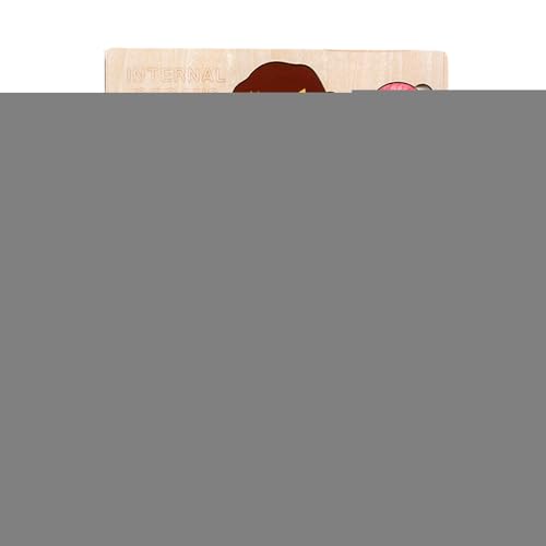 Kinder Anatomie Spielzeug, Holz Lernpuzzle Körper, Wissenschaftliches Spielzeug Für Kleinkinder Und Kinder Mädchen Kindergarten Schule Unterricht von Generisch