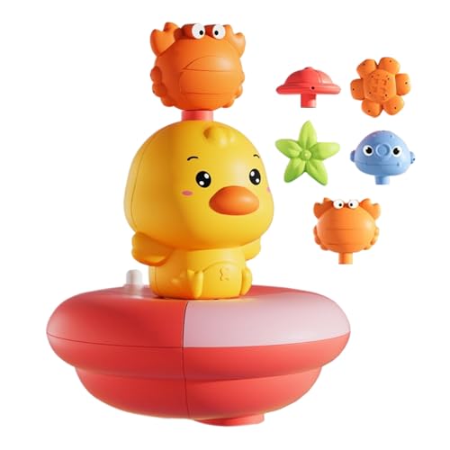 Kinder Badespielzeug - Spritzendes Wasserspielzeug | Elektrische Badeente Für Pool Dusche Spaß Mädchen Haus Indoor Kinder Badespielzeug - Spritzendes Wasserspielzeug | Elektrische Badeente Für Pool Dusche Spaß Mädchen Haus Indoor von Generisch