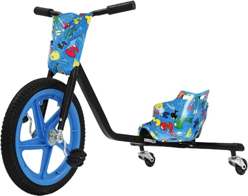 Kinder Drift Trike, 360 Grad drehbares Hinterrad mit LED-Lichtern für Outdoor-Spaß Kinder Drift Trike, 360 Grad drehbares Hinterrad mit LED-Lichtern für Outdoor-Spaß von Generisch