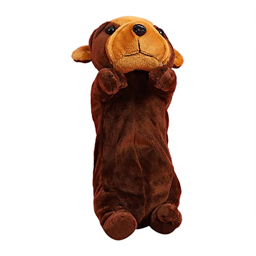 Kinder-Federmäppchen, 1 Stück, Tasche mit Hundewelpen-Design, Tier-Schreibwaren-Tasche, Bleistift-Funktion, Aufbewahrungsbeutel mit Reißverschluss für Schule, Schreibwaren, Mädchen, Make-up, Kosmetik Kinder-Federmäppchen, 1 Stück, Tasche mit Hundewelpen-Design, Tier-Schreibwaren-Tasche, Bleistift-Funktion, Aufbewahrungsbeutel mit Reißverschluss für Schule, Schreibwaren, Mädchen, Make-up, Kosmetik von Generisch