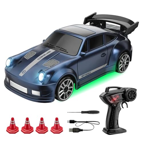 Kinder Fernlenkauto - RC Fahrzeuge Spielzeug Für Mädchen Und - Tragbares Ergonomisches Drift Rennfahrzeug Geschenk Für Geburtstag Weihnachten Indoor Outdoor von Generisch
