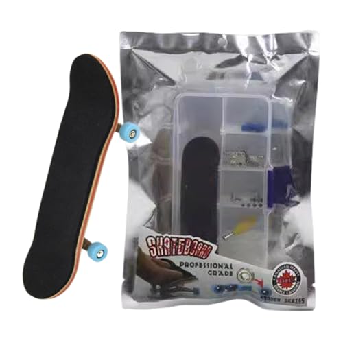 Kinder Finger Skateboard | Fingertip Skateboard Für Schreibtisch | Mini Trainingsspielzeug Mit Lernfunktion Für Reise & Zuhause Kinder Finger Skateboard | Fingertip Skateboard Für Schreibtisch | Mini Trainingsspielzeug Mit Lernfunktion Für Reise & Zuhause von Generisch