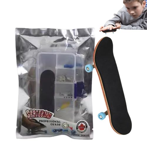 Kinder Finger Skateboard - Fingertip Skateboard Für Schreibtisch | Mini Trainingsspielzeug Mit Lernfunktion Für Reise & Zuhause Kinder Finger Skateboard - Fingertip Skateboard Für Schreibtisch | Mini Trainingsspielzeug Mit Lernfunktion Für Reise & Zuhause von Generisch