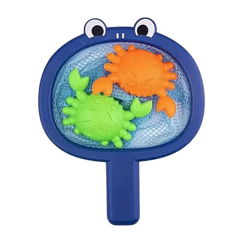 Kinder-Fischernetz - Interaktives Kinder-Wasserspielzeug | Angeln Spielzeug Cartoon Angeln Schwimmende Spielzeug Spiele Spielen Set | Bade-Angelspielzeug | Badewannenspielzeug | Angelspiel Für von Generisch