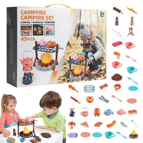 Kinder-Lagerfeuer-Spielset, Pretend-Camping-Set für Kinder - Campingspielzeug für Kleinkinder, Lagerfeuer-Set - Lern- und Bildungsspielzeug, Camping-Set für Kinder, STEM-Spielzeug für Kleinkinder für Kinder-Lagerfeuer-Spielset, Pretend-Camping-Set für Kinder - Campingspielzeug für Kleinkinder, Lagerfeuer-Set - Lern- und Bildungsspielzeug, Camping-Set für Kinder, STEM-Spielzeug für Kleinkinder für von Generisch