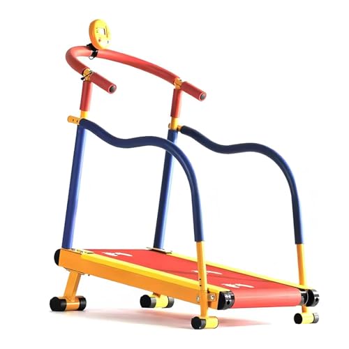 Kinder-Laufband for den Innenbereich zu Hause mit Neigung und Griffen, Fitness-Trainingsgerät for Kinder, kleines selbstfahrendes Laufband mit LED-Anzeige, for den Familienkindergarten Kinder-Laufband for den Innenbereich zu Hause mit Neigung und Griffen, Fitness-Trainingsgerät for Kinder, kleines selbstfahrendes Laufband mit LED-Anzeige, for den Familienkindergarten von Generisch