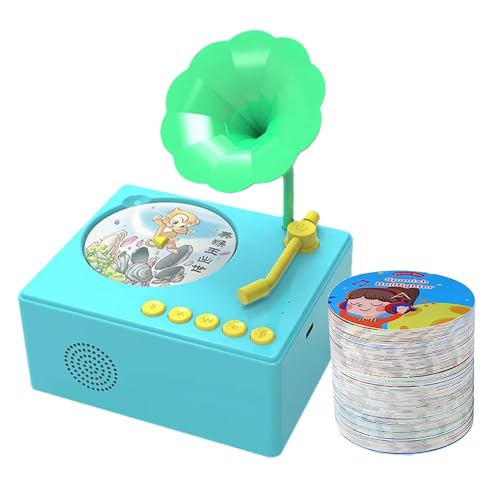 Kinder-Phonograph - Plattenspieler, Musikspielzeug | Phonograph Plattenspieler Musikspielzeug für Kinder-Phonograph Story Music Player für Kinder, von Generisch