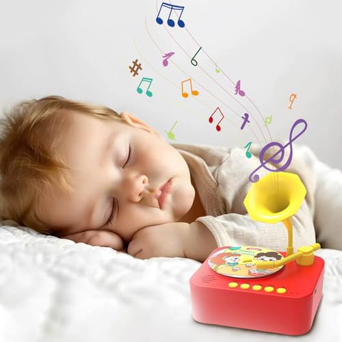 Kinder-Plattenspieler mit 95 Karten, Geschichten erzählen, Kinderlieder singen, DIY-Aufnahmen, Musikspielzeug für Kleinkinder ab 3 Jahren, niedliches Design, geeignet für Jungen und Mädchen Kinder-Plattenspieler mit 95 Karten, Geschichten erzählen, Kinderlieder singen, DIY-Aufnahmen, Musikspielzeug für Kleinkinder ab 3 Jahren, niedliches Design, geeignet für Jungen und Mädchen von Generisch