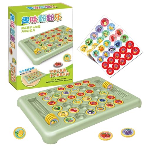Kinder-Puzzle-Logikspielzeug, Brettspiele, Lernspielzeug, Logic 36 Teile Brettspiele Passende Karten Lernspielzeug, Leichtes kognitives Konzentrationsspiel für die Vorschulerziehung für Kleinkinder von Generisch