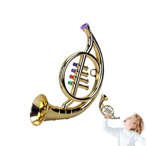Kinder Saxophon, Spielzeugsaxophon | Kinder -Trompete | Musikalische leichte leichte Anfängerfreundliche Marschposaune -Posaune -Band geben vor, für Studenten zu Spielen von Generisch