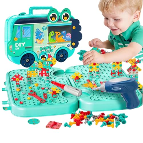 Kinder-Schraubendreher-Spielzeugset, Bauspielzeug mit Schraubendreher,Bauspielzeug für Kinder -Montage-Werkzeugkasten, Spielzeug, technisches Spielzeug, verbessert die praktischen Fähigkeiten von Jun Kinder-Schraubendreher-Spielzeugset, Bauspielzeug mit Schraubendreher,Bauspielzeug für Kinder -Montage-Werkzeugkasten, Spielzeug, technisches Spielzeug, verbessert die praktischen Fähigkeiten von Jun von Generisch