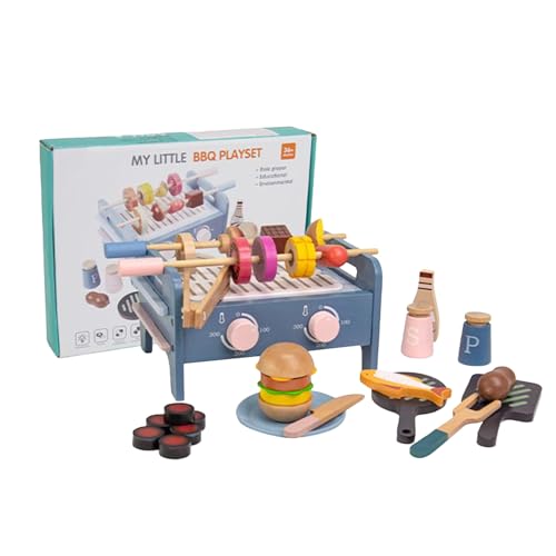 Kinder Spielen Grill, Spielen Sie Food Cooking Set, Lehrreiches BBQ Toy Kit | Interaktives Rollenspiel, Spieldesign Für Skillbuilding | 1 Set, Für Zuhause, Vorschule, Reisen Kinder Spielen Grill, Spielen Sie Food Cooking Set, Lehrreiches BBQ Toy Kit | Interaktives Rollenspiel, Spieldesign Für Skillbuilding | 1 Set, Für Zuhause, Vorschule, Reisen von Generisch