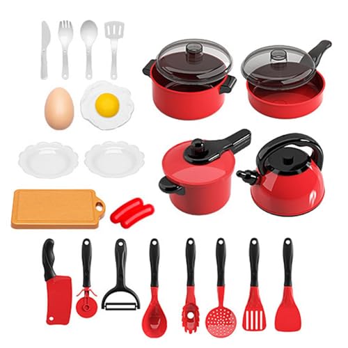Kinder Spielen Küchenspielzeug, Spielen Küchenspielzeug - 24 -fache Kochutensilien,Kitchen -Spielset, Kleinkind -Spielset -Zubehör, Kinderbackartikel, Spielzeugkochgeschirr, echtes Kit für Kinder für Kinder Spielen Küchenspielzeug, Spielen Küchenspielzeug - 24 -fache Kochutensilien,Kitchen -Spielset, Kleinkind -Spielset -Zubehör, Kinderbackartikel, Spielzeugkochgeschirr, echtes Kit für Kinder für von Generisch