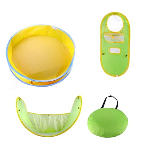 Kinder Spielen Zelt | Tragbarer UV -Schutz Sonnenschutz | Strandzelt für Kinder, Paddeln Pool Play Center Ball Grube, Paddeln Poolzelt mit Sonnenschirm, UV -Schutz Faltbarer Wating -Pool für St Kinder Spielen Zelt | Tragbarer UV -Schutz Sonnenschutz | Strandzelt für Kinder, Paddeln Pool Play Center Ball Grube, Paddeln Poolzelt mit Sonnenschirm, UV -Schutz Faltbarer Wating -Pool für St von Generisch