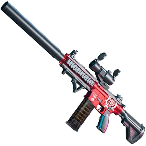 Kinder Spielzeugpistole 73cm Sniper Schaumstoffpistole Set mit Zielfernrohr inkl Zubehör Perfekt als Überraschungsgeschenk für Kinder ab 8 Jahren von Generisch