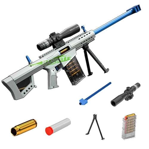 Kinder Spielzeugpistole 94cm Sniper Schaumstoffpistole Set Mit ZubehöR Geeignet Als üBerraschungsgeschenk FüR Kinder Und Jugendliche Ab 8 Jahren Kinder Spielzeugpistole 94cm Sniper Schaumstoffpistole Set Mit ZubehöR Geeignet Als üBerraschungsgeschenk FüR Kinder Und Jugendliche Ab 8 Jahren von Generisch