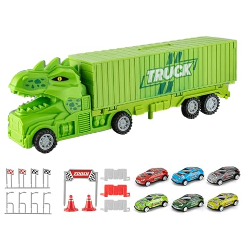 Kinder Spielzeugwagen, Carrier Truck Race Track Kinderspielzeug, Faltbares Autospiel -Set Kleinkindfahrzeuge, Buntes Kinderfahrzeug -Set Race Track Playset für den Kindergarten Kinder Spielzeugwagen, Carrier Truck Race Track Kinderspielzeug, Faltbares Autospiel -Set Kleinkindfahrzeuge, Buntes Kinderfahrzeug -Set Race Track Playset für den Kindergarten von Generisch